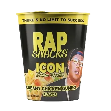 US - Noodles - Rap Snacks - Creamy Chicken Gumbo Ramen 64g