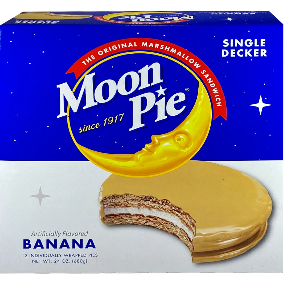 Moon Pie - Banana - Single Decker 57g