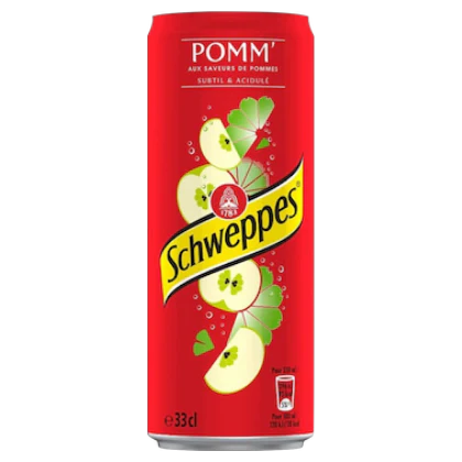SCHWEPPES Pomm' 330ml