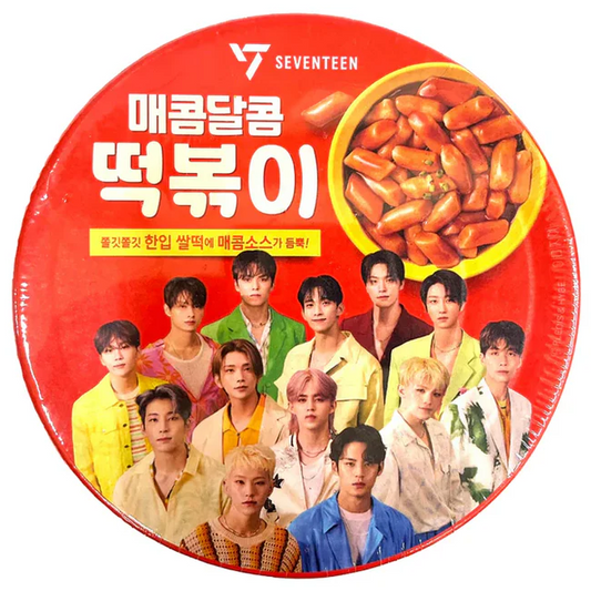Seventeen Chewy Tteokbokki Fire 140g