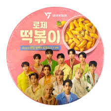 Seventeen Chewy Tteockbokki Cheese rose 140g
