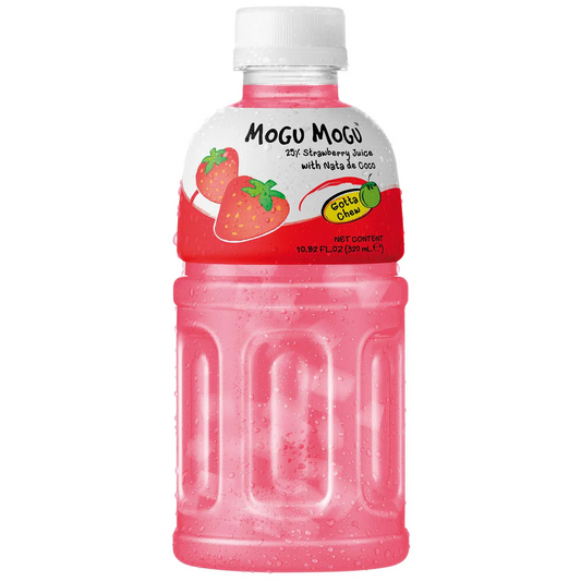 Mogu Mogu Strawberry Flavored Drink 320ml