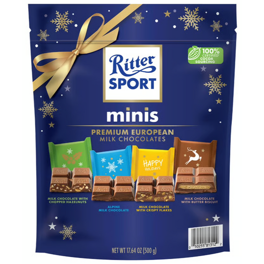 Ritter Sports - Mini Premium European Milk Chocolate 500g
