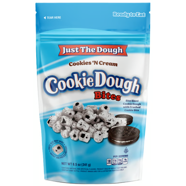 US - Cookie Dough Bites - Cookies N Cream - SUB Bag 241g