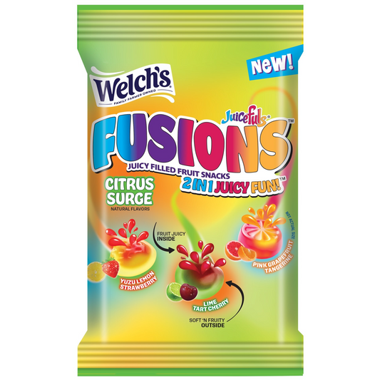 WELCHS Fusions Citrus Surge (LmnStrw/LimeChry/PinkGrpfrtTang) - 113g