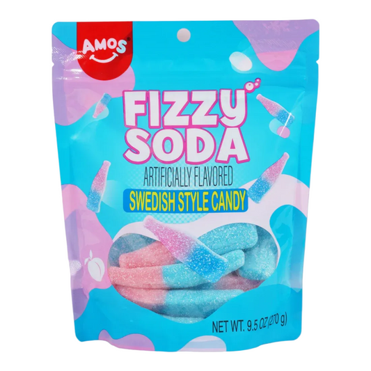 Amos Swedish Sub Bag - Fizzy Soda 269g
