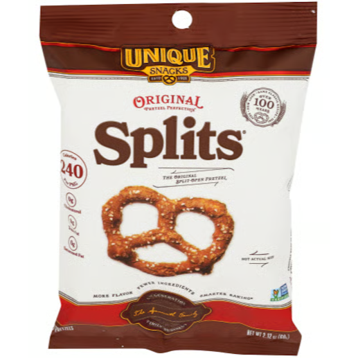 Us - Pretzel - Unique Snacks - Original Splits 60g