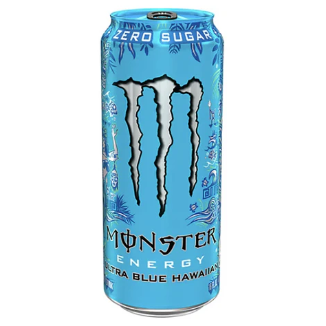 MONSTER Ultra Blue Haiwaiian 473ml