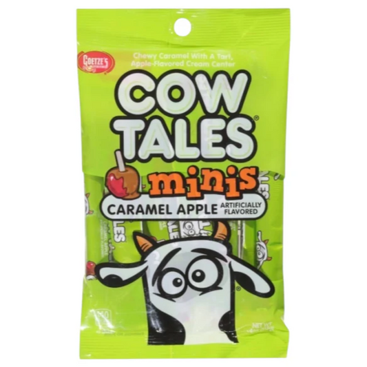Cow Tales Minis - Caramel Apple Peg Bag 113g