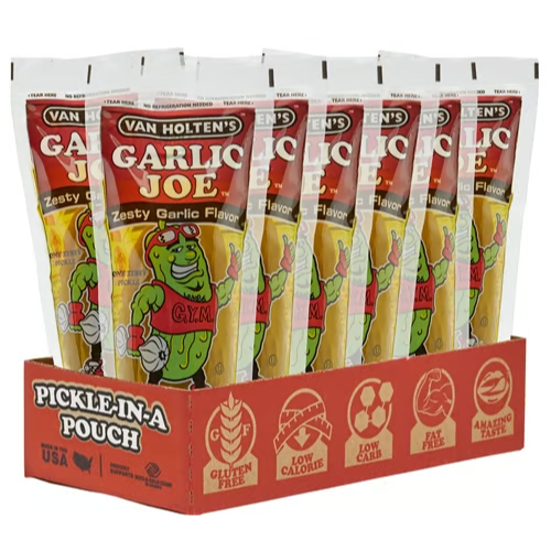 US - Van Holten - King Size Pickle-in-a-Pouch - Garlic Joe
