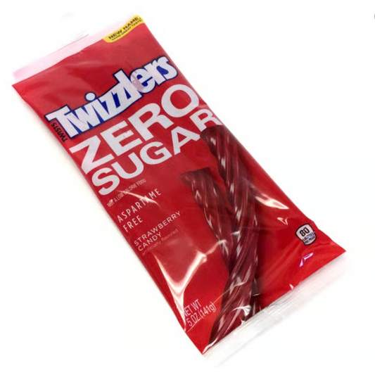 US - Sugar Free - Twizzlers Strawberry Peg Bag 140g