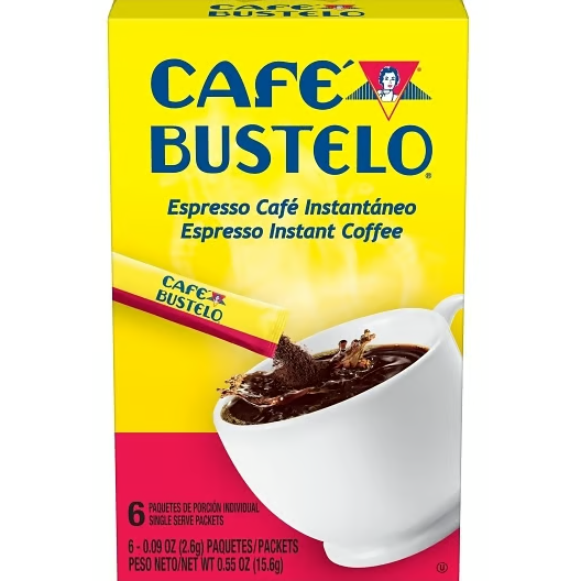 Mexico - Cafe Bustelo - Caffeinated Instant Coffee Mix 15.6g
