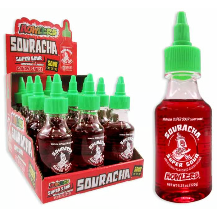 China - Howlers Souracha Super Sour Candy Sauce 120g
