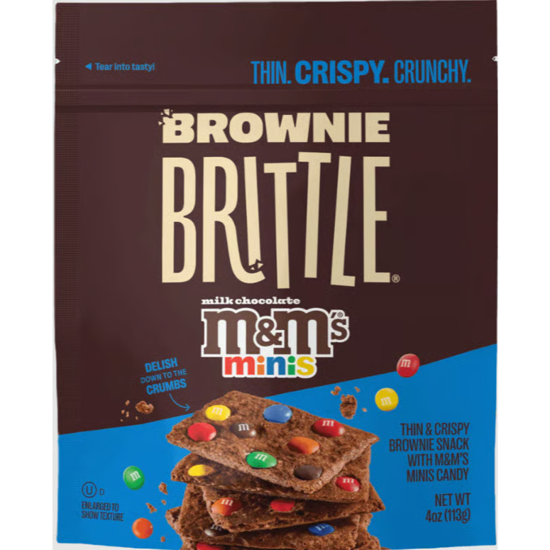 US - Brownie Brittle - M&M Minis 113g