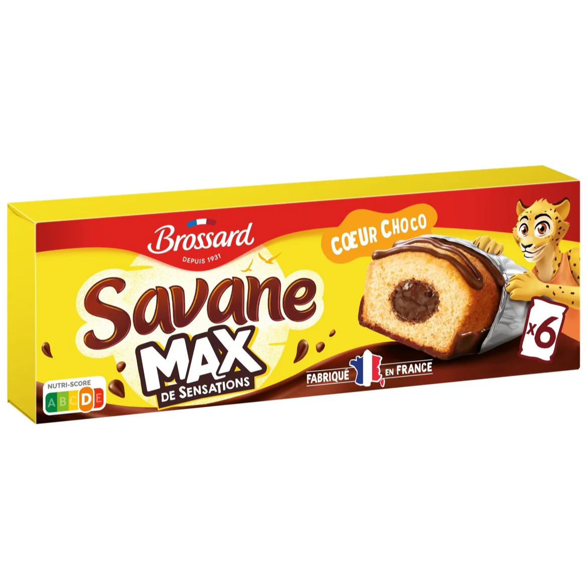 BROSSARD Savane MAX x7 Coeur Choco 180g