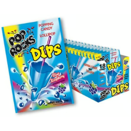 Spain - Pop Rocks - Dips - Blue Raspberry