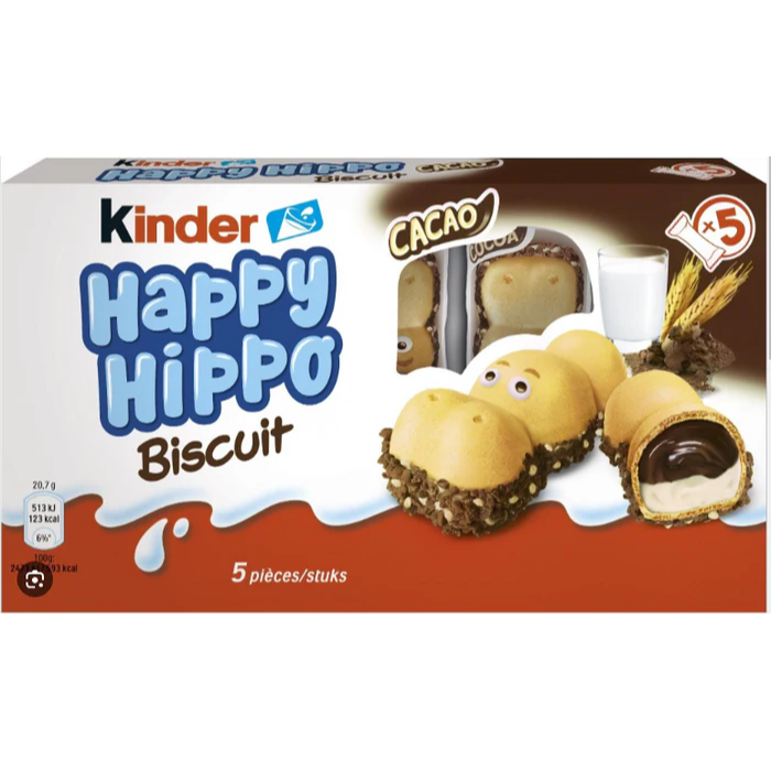KINDER Happy Hippo CACAO Biscuit 104g