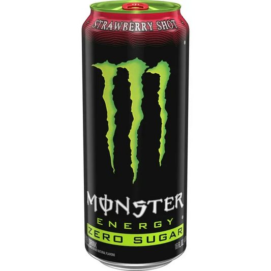 MONSTER Strawberry Shot ZERO SUGAR 473ml