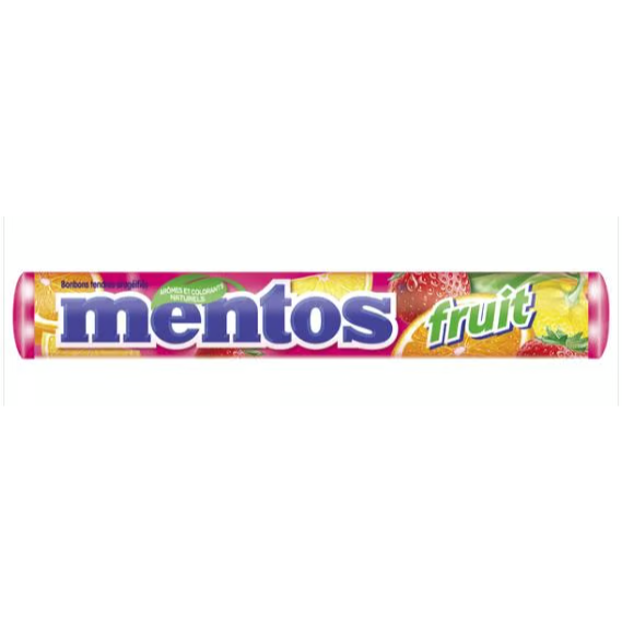 Mentos Fruit Mint Rolls 37.4g