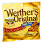 GERMANY - Sugar Free -Stork Werther Original Caramel Peg Bag 80g