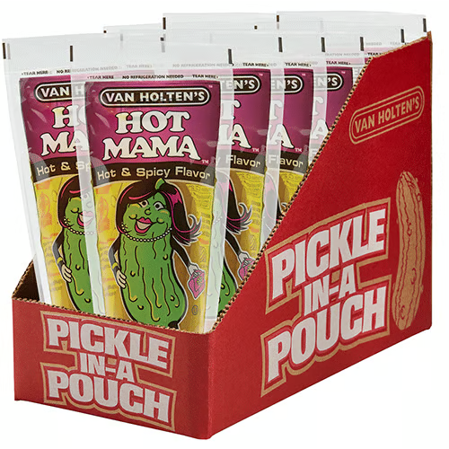 US - Van Holten - King Size Pickle-in-a-Pouch - Hot Mama