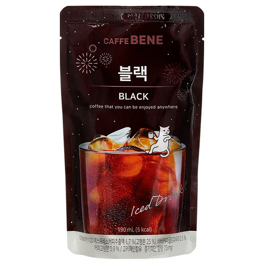 CAFFE BENE Black Pouch 190ml