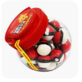 POKEMON Monster Ball Shaped Jelly 18g