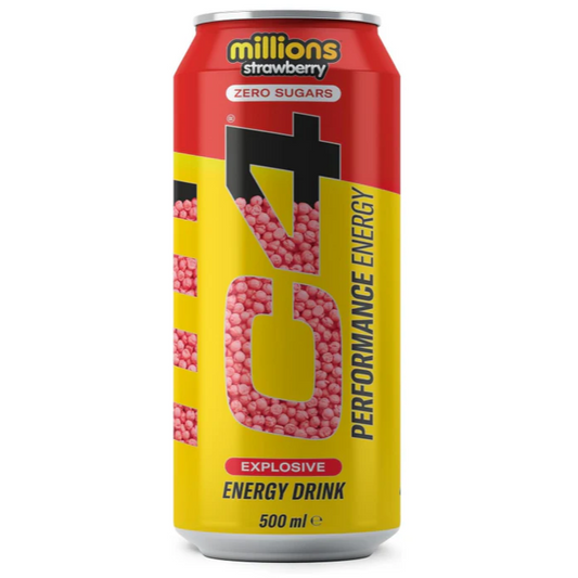 C4 Millions Strawberry 500ml