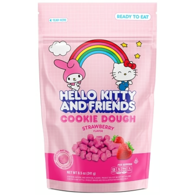 US - Cookie Dough - Hello Kitty And Friends - Strawberry SUB Bag 241g
