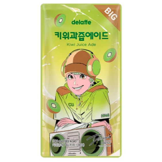 DELAFFE Kiwi Juice Ade 340ml