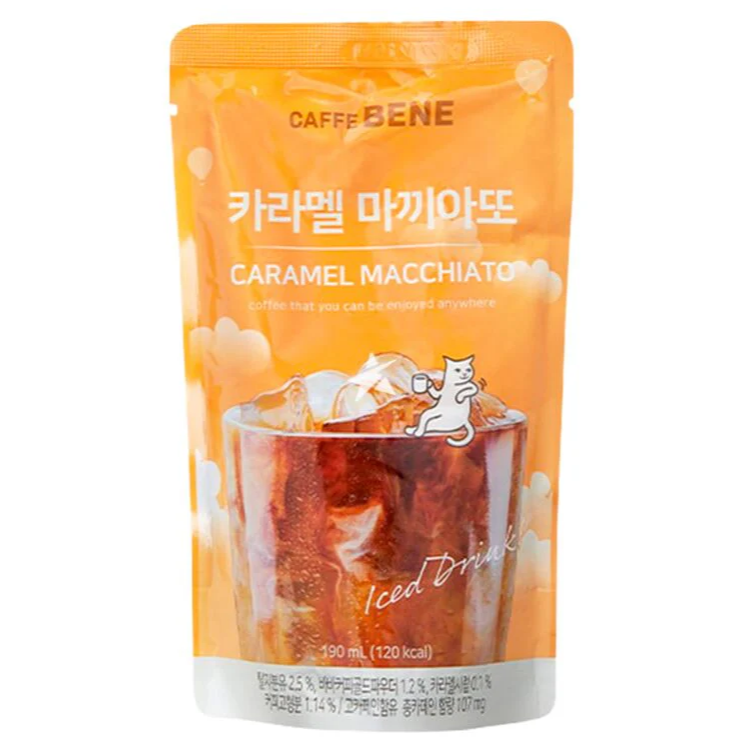 CAFFE BENE Caramel Macchiato Pouch 190ml