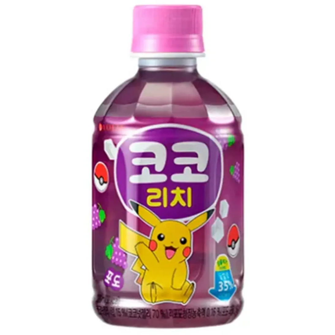 LOTTE POKEMON Coco Rich Grape 280ml