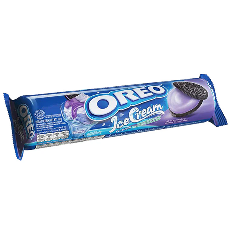 Oreo Sandwich Cream Blueberry 120g