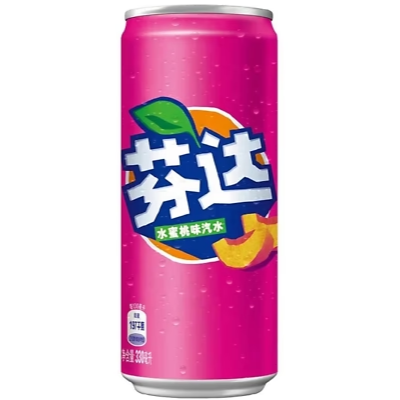 FANTA Peach Flavor Soda 330ml