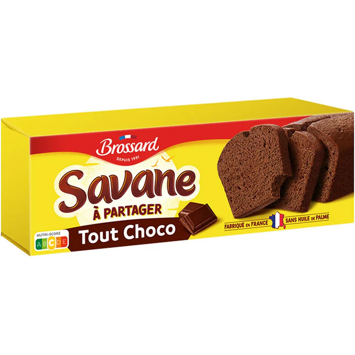 BROSSARD Savane familial tout chocolat 310g