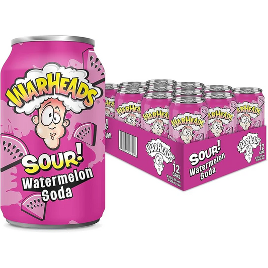 Warheads Watermelon Soda 355ml
