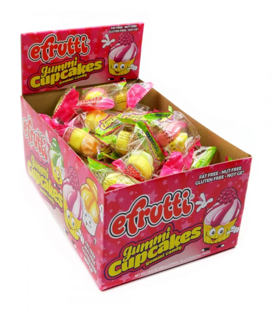Efrutti Gummi Cupcakes