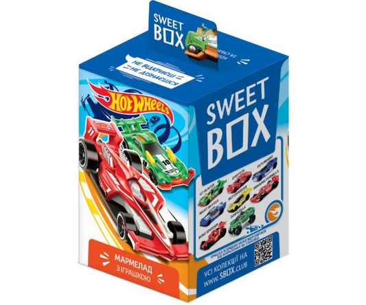 Exclusive Brands Sweet Box Hot Wheels Surprise