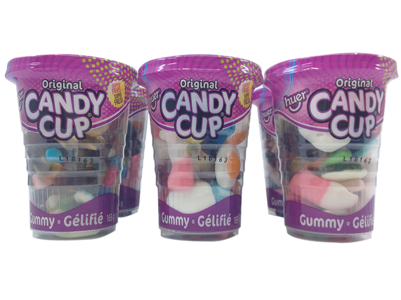 Huer Original Gummy Candy Cup Tray 165g