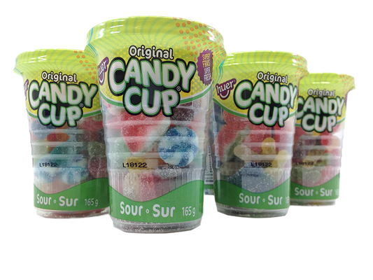 Huer Original Sour Candy Cup Tray 165g