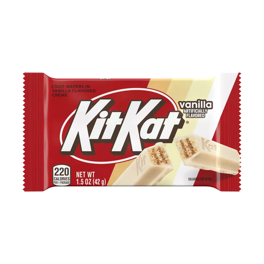 KIT KAT Vanilla Crisp Wafers Standard Bar 43g