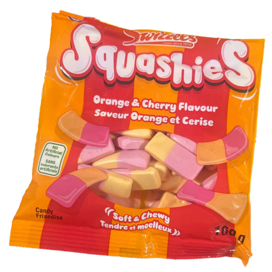 Swizzels Squashies Orange & Cherry 160g