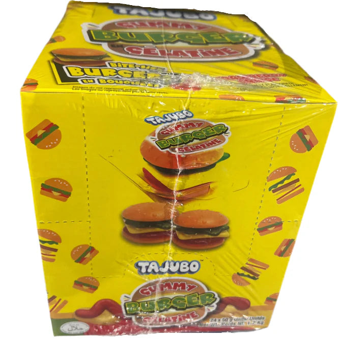 Flix Candy Tajubo Gummy Burger Strawberry 50g