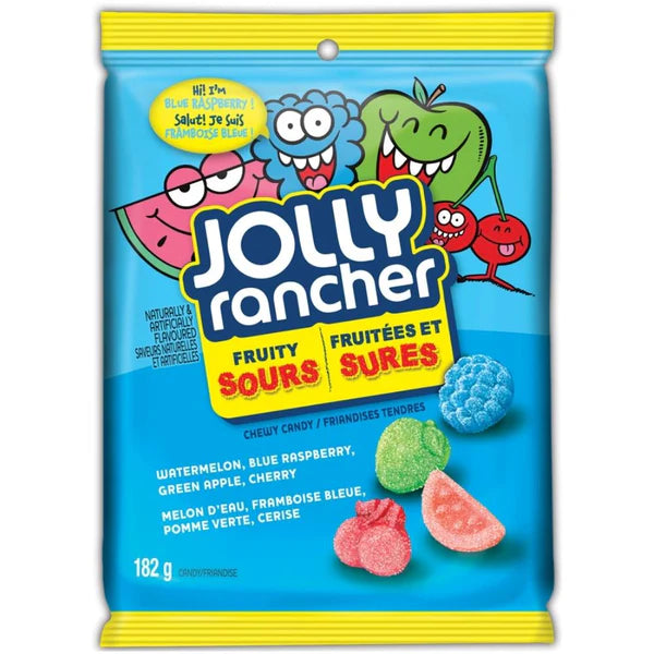 Jolly Rancher Fruity Sours 182g