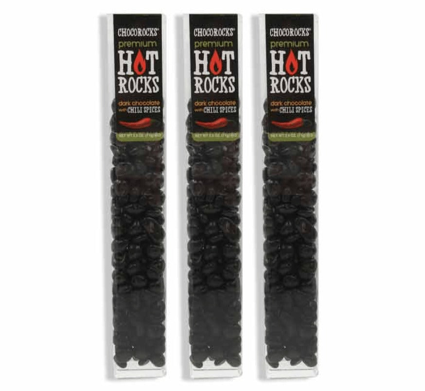 KIMMIE Choco Rocks Tube - Hot Rocks 70g