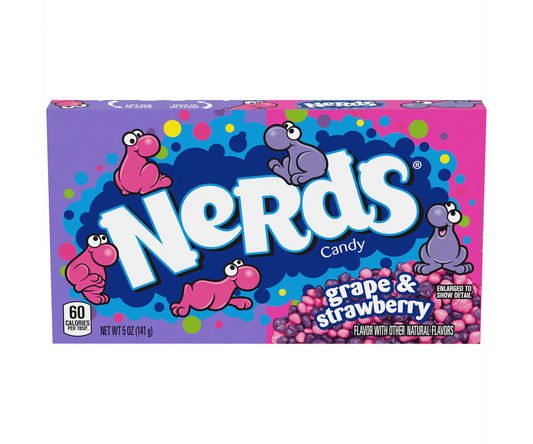 Nerds Grape & Strawberry Theater Box - 142g