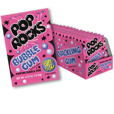 Pop Rocks Crackling Gum 9.5g