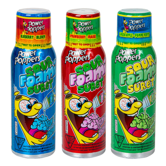 Regal Power Poppers Sour Foam Suret