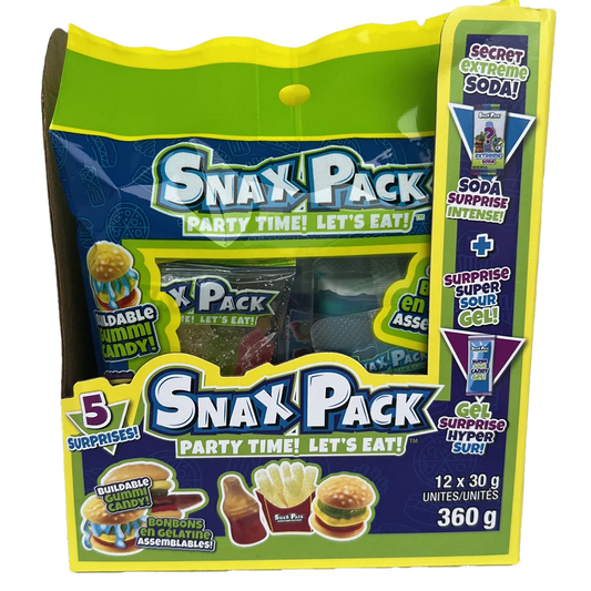 Exclusive Brands Snax Pack Party Time Surprise Candy 30g