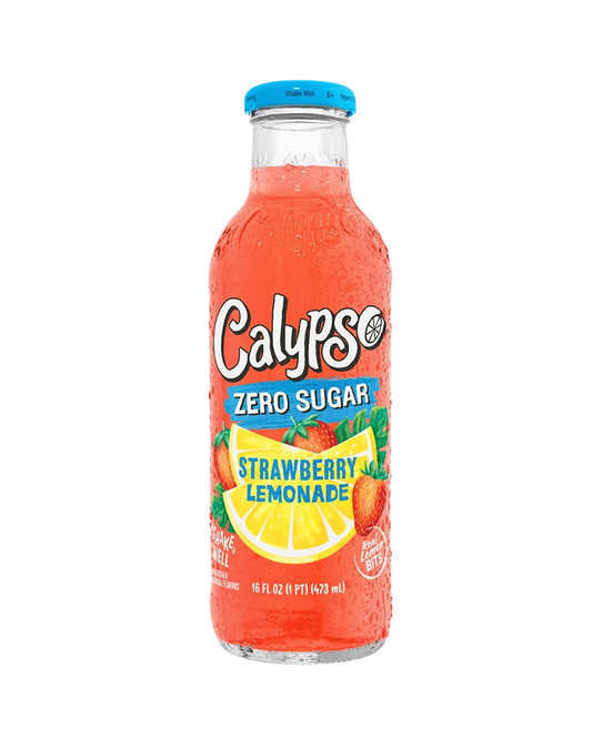 Calypso Strawberry Zero Sugar 473ml